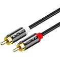 Кабель соединит 2xRCA M - 2xRCA M ,1.5m, TelecomPRO TAV7158M-1.5M