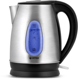 Чайник электрический Vitek VT-7039, 1.7л, металл