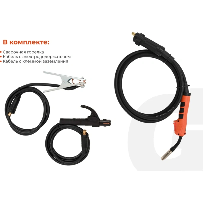 Сварочный полуавтомат - инвертор Gigant (200 А; EURO; синергия; ПВ 40%) MIG-200S