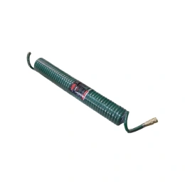 Шланг витой полиуретановый 12х8 мм, 15 м с быстроразъемами ROCKFORCE RF-1208-15M 15057 (RF-1208-15M(15057))