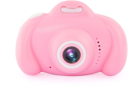 Фотоаппарат Rekam iLook K410i розовый 20Mpix 2" 720p microSD CMOS/Li-Ion