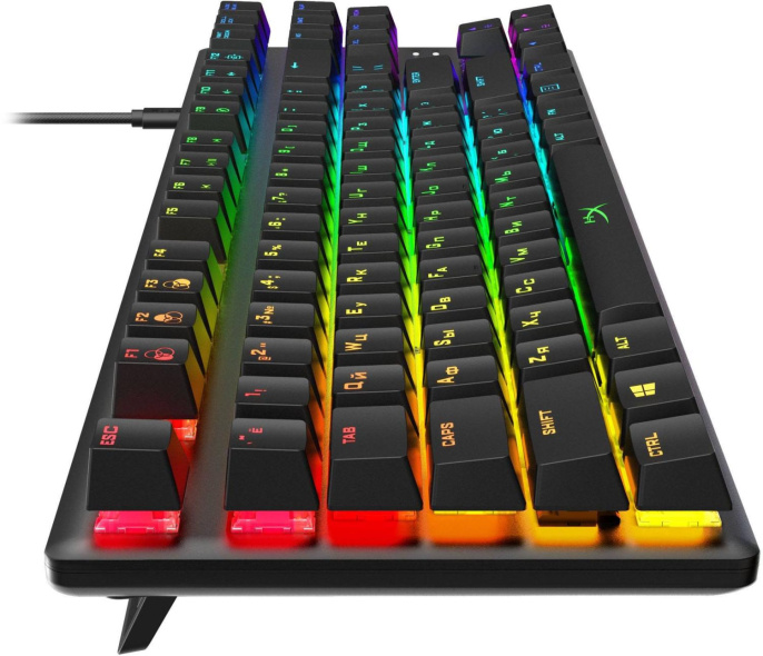 Клавиатура HYPERX Alloy Origins Core, USB, механическая, черный [4p5p3aa#aba]