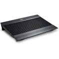 Подставка для охлаждения ноутбука DEEPCOOL N8 BLACK 8шт/кор, до 17", вентилятор 2x140мм, алюминий, черный, 2USB Retail box
