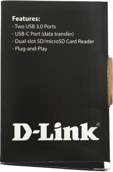Хаб разветвитель D-Link DUB-1325/A2A, серый