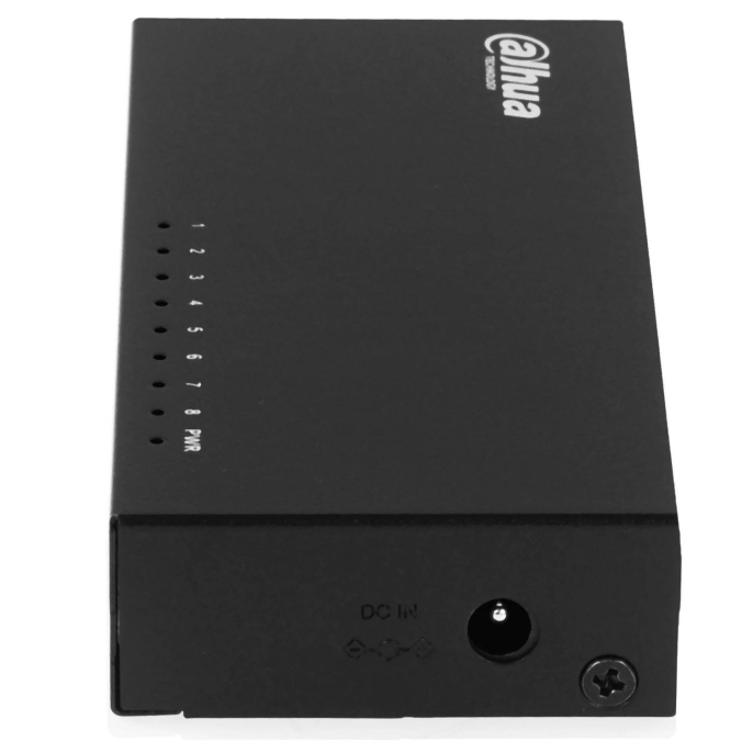 DAHUA DH-PFS3008-8ET 8-портовый коммутатор 8 RJ45 10/100 Мбит/с; 1.6 Гбит/с