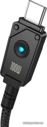 Кабель Baseus Unbreakable Series Fast Charging, USB-C - USB-C, 100 Вт, 1 м, черный P10355800111-00