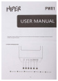Корпус ATX HIPER PW81, Midi-Tower, без БП, белый