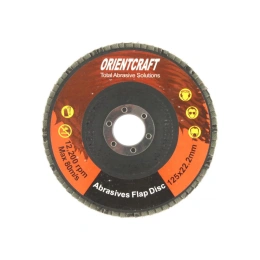 Диск лепестковый торцевой по металлу (10 шт; 125x22.2 мм; P24) Orientcraft OCF1252224