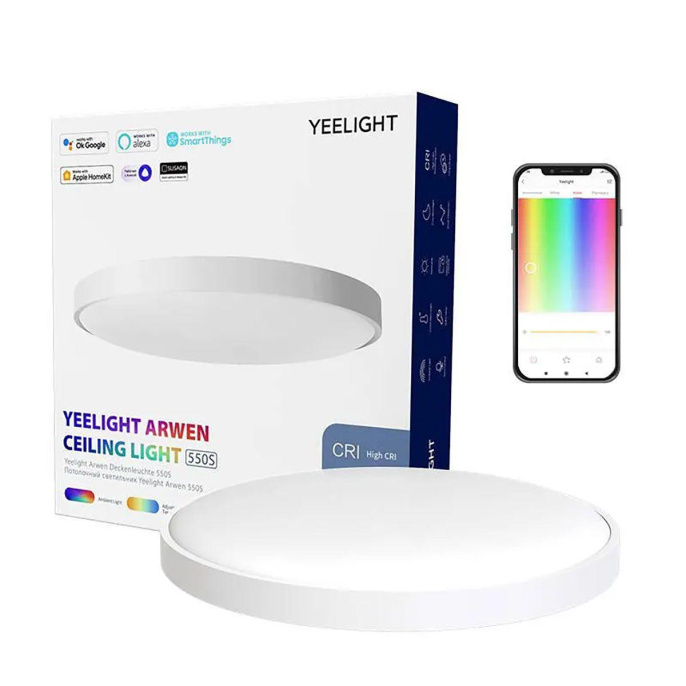 Умный потолочный светильник Yeelight Arwen Ceiling Light 550S / YLXD013-A (YXDS0320002WTEU)