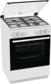 Плита Комбинированная Gorenje GK6A20WF белый стеклянная крышка реш.чугун