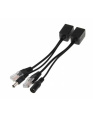 Passive PoE инжектор и сплиттер до 60V Passive PoE инжектор и сплиттер до 60V. Комплект позволяет подать данные и питание на IP устройства без поддержки PoE. Рабочее напряжение: 5V-60V DC. Скорость передачи данных: 10/100 Мбит/с. Пины питаниия PoE: 4,5 +