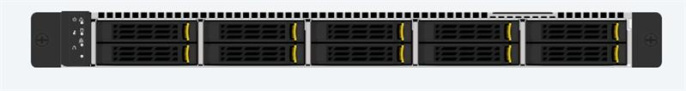 Серверная платформа YADRO 1U X2-105/10xSFF/2x4214R/2x32GB DDR4-2933/2xM.2 240Gb/1Gbe/2x800W/2x1,5m C13-C14/Rails/3YWty9x5