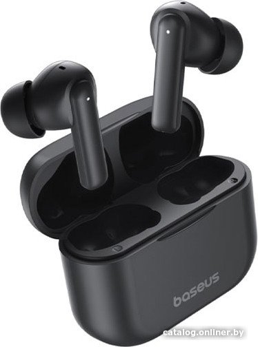 Наушники Baseus A00072200113-Z1 Bowie E17 True Wireless Bluetooth Earphones Cluster Black материал: ABS + PC, Bluetooth 5.3, время работы: около 6 часов, интерфейс зарядки: Type-C, время
