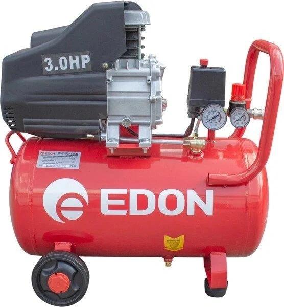 Компрессор поршневой Edon 39778 масляный 207л/мин 50л 1800Вт красный