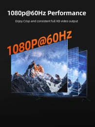 Удлинитель HDMI CABLETIME CP40G (CT-HEHD-FG60) Extender HD 1080P@60Hz до 60 м по витой паре RJ45