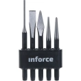 Набор инструментов Inforce 127 предметов 1/2 дюйма и 1/4 дюйма 06-07-16