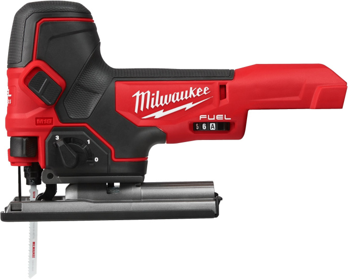 Лобзик Milwaukee M18 FBJS-0 FUEL 4933498066 питание: аккумулятор 18 В , глубина пропила: 100 мм дерево , 10-19 мм металл , 800 - 3500 ходов/мин, ход пилки: 25 мм, без аккумулятора в комплекте