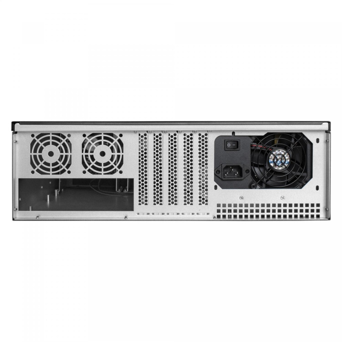 Серверный корпус ExeGate Pro 3U390-08 <RM 19", высота 3U, глубина 390, БП 500RADS, USB> EX293184RUS