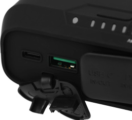 Мобильный аккумулятор TopON TOP-X73 72000mAh QC3.0/PD3.0/Qi 180W 5A USB-A/2xUSB-C беспров.зар. черный 103073
