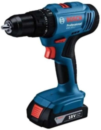 Ударная дрель-шуруповерт Bosch GSB 183-LI, 2Ач,  с двумя аккумуляторами [06019k91f0]