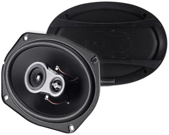 Колонки автомобильные NAKAMICHI NSE-6918R, 15x23 см 6x9 дюйм. , комплект 2 шт. [nak-nse-6918r]