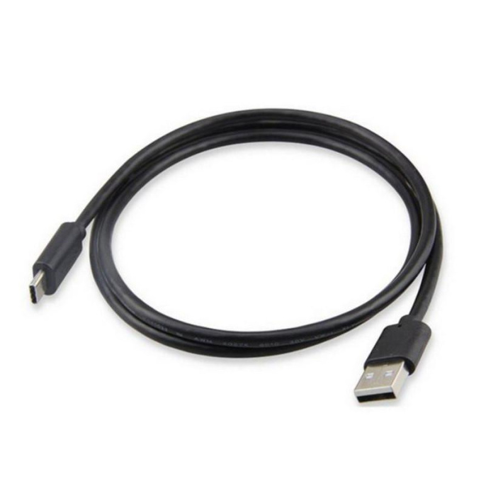 Rexant 18-1881 Кабель USB-A – Type-C, 1А, 1м, ПВХ, черный