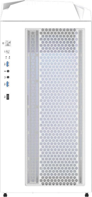 Корпус ATX GIGABYTE C301G, Midi-Tower, без БП,  белый [28300-gc301w-2ckr]