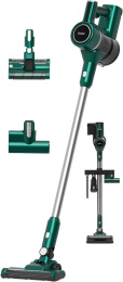 Вертикальный пылесос (handstick) HAIER HVC400HE, 400Вт, зеленый/зеленый [qp00a5m00ru]