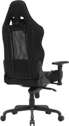 Кресло Cactus CS-CHR-MC04-BBK, ткань, до 150кг, регулируемые 2D подлокотники,  черный