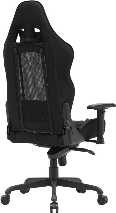 Кресло Cactus CS-CHR-MC04-BBK, ткань, до 150кг, регулируемые 2D подлокотники,  черный