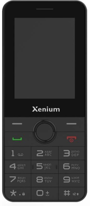 Сотовый телефон XENIUM X240,  черный