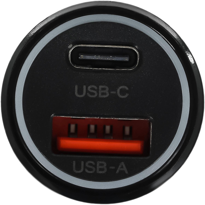 Автомобильное зарядное устройство Buro BUCN1, USB-A, USB-C, 18Вт, 3A, черный [bucn18p110bk]