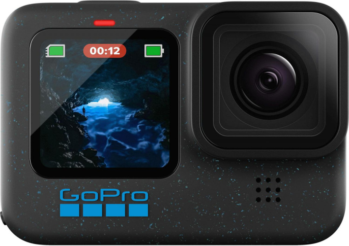 Экшн-камера GoPro HERO12 Hero12 5.3K, WiFi, черный [chdhx-121-rw]