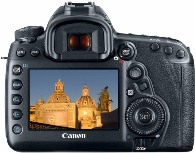 Зеркальный фотоаппарат Canon EOS 5D Mark IV body, черный
