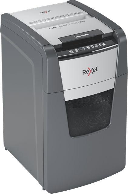 Уничтожитель бумаг Rexel Optimum AutoFeed 150M, с автоподачей, P-5, 2х15 мм, 150 лист. одновременно, 44л [2020150meu]
