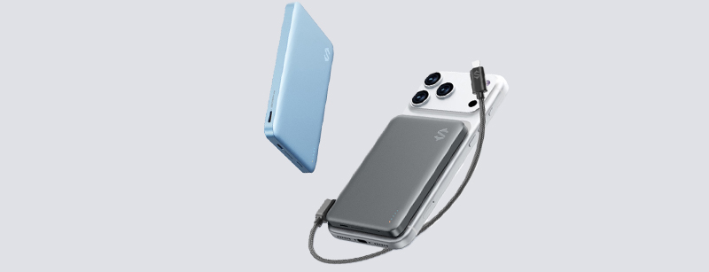 Black Shark презентовала тонкий магнитный пауэрбанк Blade 3 для iPhone и не только