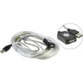 Aopen ACU823-10M Кабель удлинительный активный USB 2.0-repeater A-->A  10м