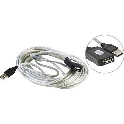Aopen ACU823-10M Кабель удлинительный активный USB 2.0-repeater A-->A  10м