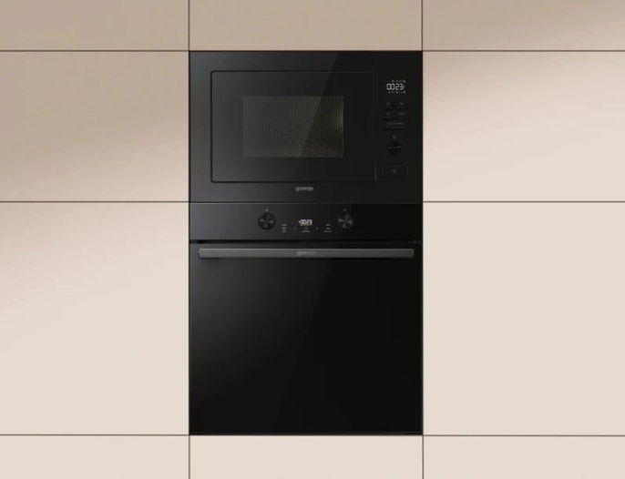 Встраиваемая микроволновая печь Gorenje BM251M2BG, 25л, 900Вт, черный