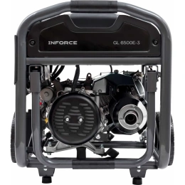 Бензиновый трехфазный генератор Inforce (6,5 кВт; эл.стартер; ATS; колёса и ручки) GL 6500E-3