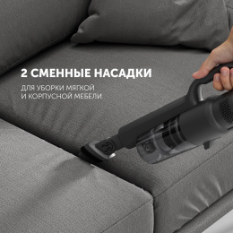 Пылесос Polaris PVCS 2090 350Вт черный/серебристый