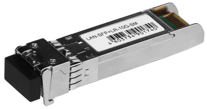 Модуль SFP+ 10GBASE-LR/LW, LC duplex, 1310nm, 20km, Cisco LAN-SFP+LR-10G-SM