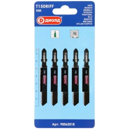 Пилки Т 150 RIFF 5 шт ДИОЛД 90062018