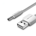 Кабель Vention USB AM/DC-jack 3.5мм M - 1м Белый (CEXWF)
