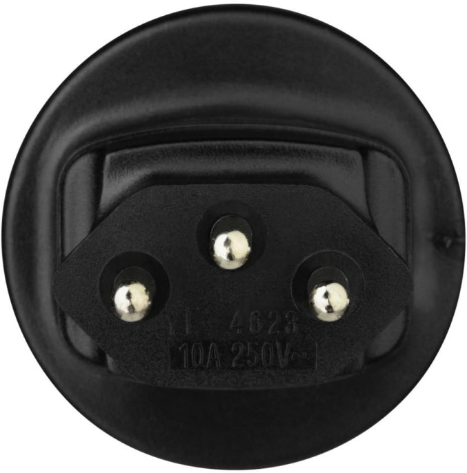 Адаптер-переходник Hama H-108884 Тип J CH Тип F Schuko Черный