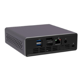 Неттоп DIGMA PRO Minimax U1 Intel Core i3 1215U, DDR4 16ГБ, 512ГБ SSD , Intel UHD Graphics, Windows 11 Pro, темно-серый и черный [dpp3-adxw03]