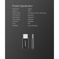 Адаптер UGREEN US157 30391 USB-C to Micro USB Adapter. Цвет: черный