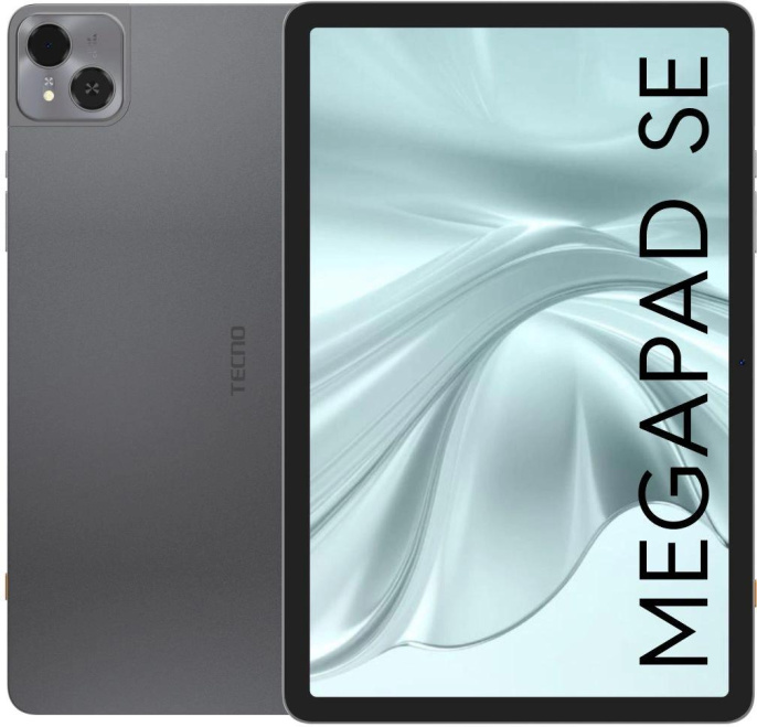 10.95" Планшет TECNO MegaPad 11 SE T1102W 4/128 GB 685 Wi-Fi, 1920 x 1200, 90Гц, Android 15, серый [t1102w 4+128 moondust grey]