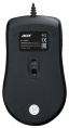 Мышь проводная Acer OMW136, оптическая, USB, 1200dpi, черный [zl.mceee.01a]