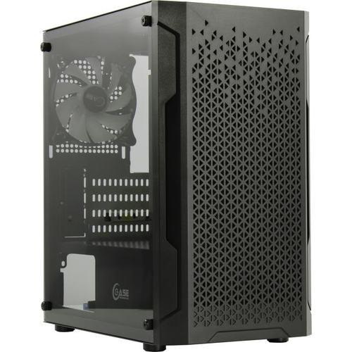 Корпус MicroATX Без БП Powercase Mistral Micro Z3B Mesh LED CMIMZB-L3 Tempered Glass, 2xUSB 2.0, 1xUSB-A 3.2 5Гбит/с, 1x120mm FRGB FAN, 2x140mm FRGB FAN, HD Audio+Mic, VGA MAX 280mm, CPU MAX 160mm, пылевые фильтры Black